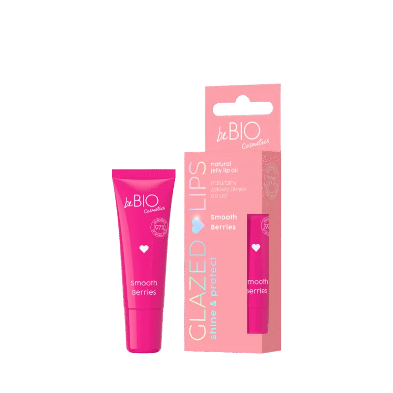 BE BIO- Glazed Lips Olejek Do Ust Smoothie Berries,10ml