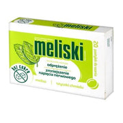 AFLOFARM Meliski Lemon Balm & Hop Cones 20 Lozenges