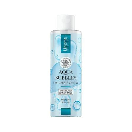 LIRENE Aqua Bubbles Hyaluronic Acid 4D Hydrating Toner for All Skin Types 200ml