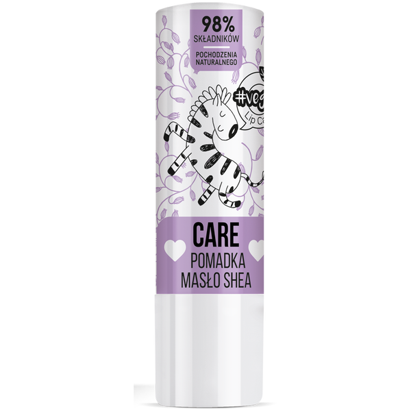LIP CARE #VEGE CARE Pomadka Masło Shea 4 g