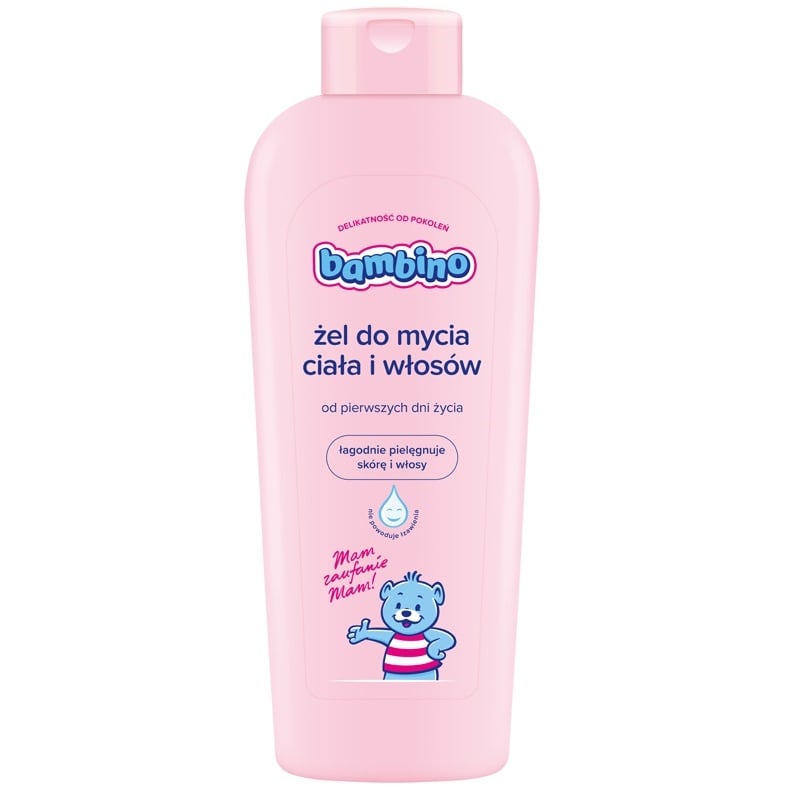 Bambino Żel Do Mycia Ciała i Włosów 400ml