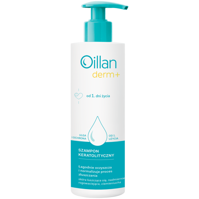 OILLAN DERM+ SZAMPON KERATOLITYCZNY 180 ML