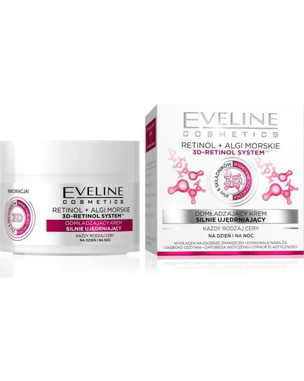 EVELINE Retinol + Sea Algae Intensive Firming Day/Night Cream 50 ml