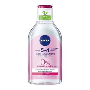 NIVEA MicellAir 5-in-1 Micellar Water for Dry Skin 400ml