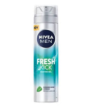 NIVEA MEN Fresh Kick Shaving Gel with Mint & Cactus Water 200ml