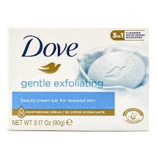 DOVE Gentle Exfoliating beauty bar with deep moisture