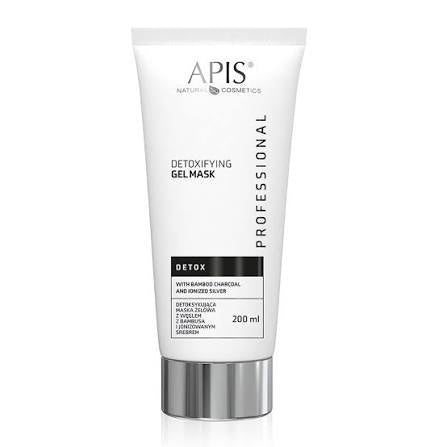 APIS Detoksykująca Maska Żelowa DETOX Z Węglem Z Bambusa I Jonizowanym Srebrem 200ml