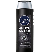 NIVEA MEN - Active Clean Szampon Z Weglem Gleboko Oczyszczajacy 400 ml