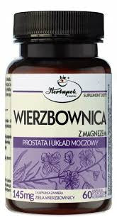 HERBAPOL Willowherb with Magnesium for Prostate & Urinary Health 145mg 60 Capsules