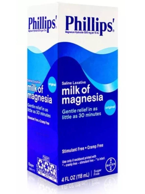 Philips’ milk of magnesia 118ml