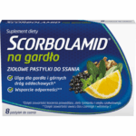 SCORBOLAMID Throat Lozenges 8 Count