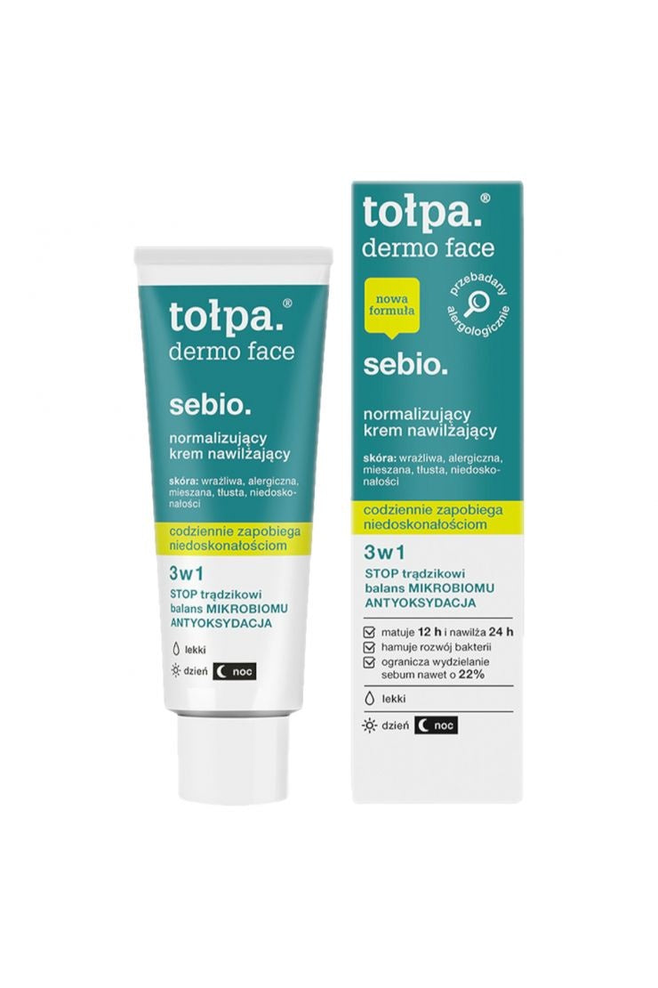 TOŁPA Dermo Face Sebio Balancing Moisturizing Cream 40ml