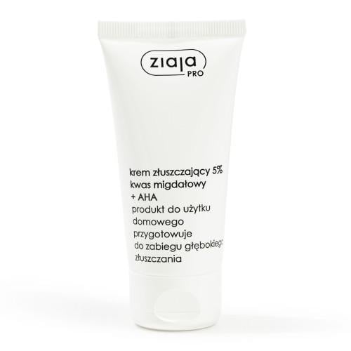 ZIAJA PRO Krem Złuszczający 5% Kwas Migdałowy +AHA 50ml