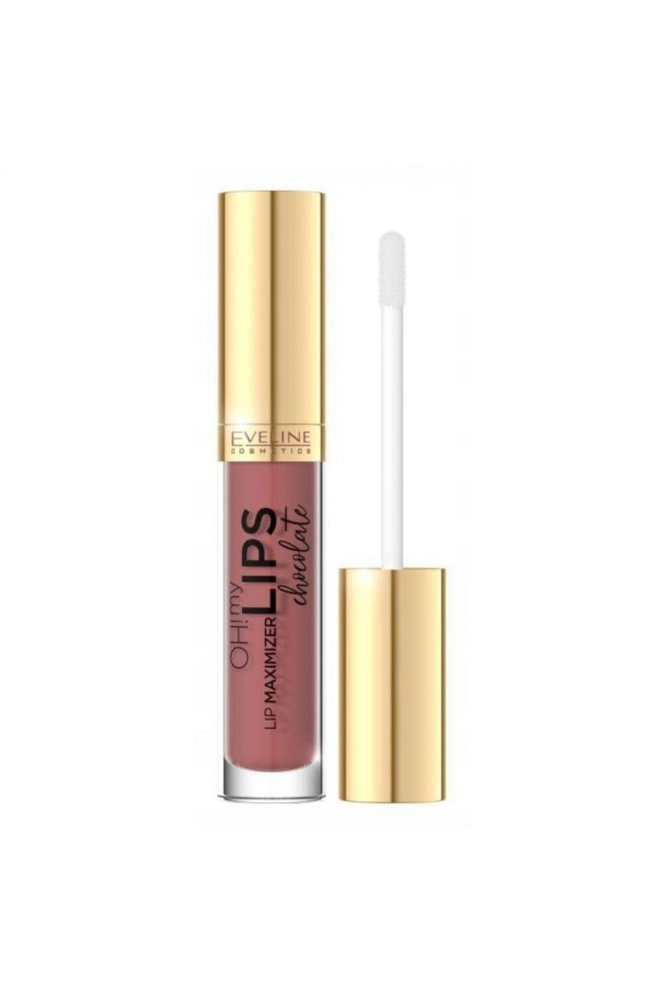 EVELINE Oh My Lips Czekoladowy Błyszczyk Powiększający Usta 4,5ml