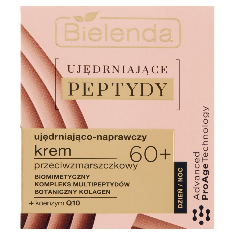 BIELENDA Ujędrniające Peptydy 60+ Ujędrniająco-Naprawczy Krem 50ml
