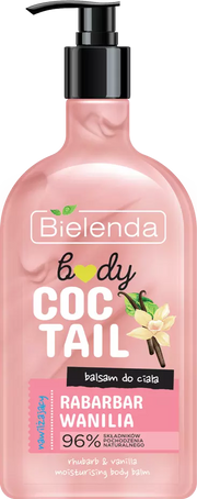 BIELENDA Body Cocktail Rhubarb & Vanilla Body Lotion 400ml
