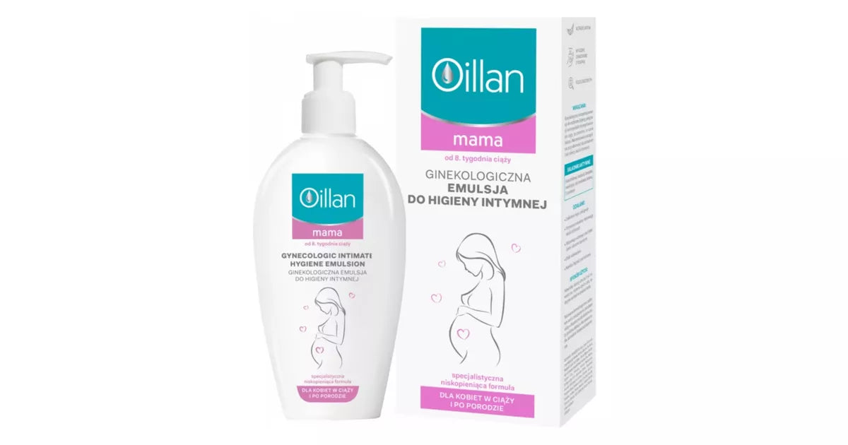 OILLAN MAMA GINEKOLOGICZNA EMULSJA DO HIGIENY INTYMNEJ 200 ML