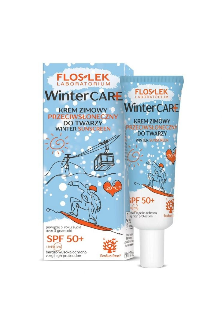 FLOSLEK Winter CareSPF 50+ Krem Zimowy Przeciwsłoneczny 30ml