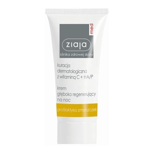 ZIAJA MED Vitamin C + HA/P Treatment Deep-Regenerating Night Cream 50 ml