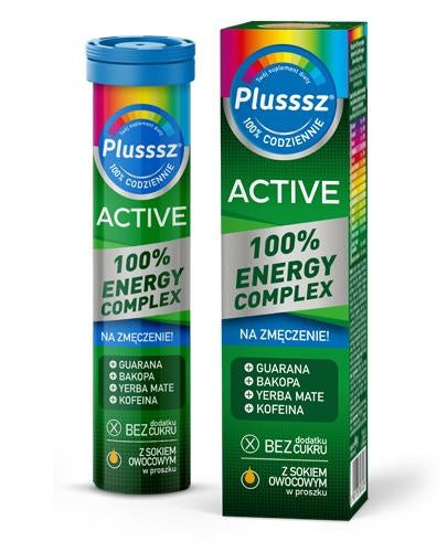Avtive 100% Energy Complex Na Zmęczenie 20tabletek