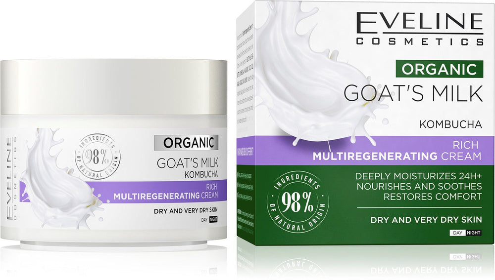 EVELINE Organic Goat Milk Multi-Regenerating Cream 50ml