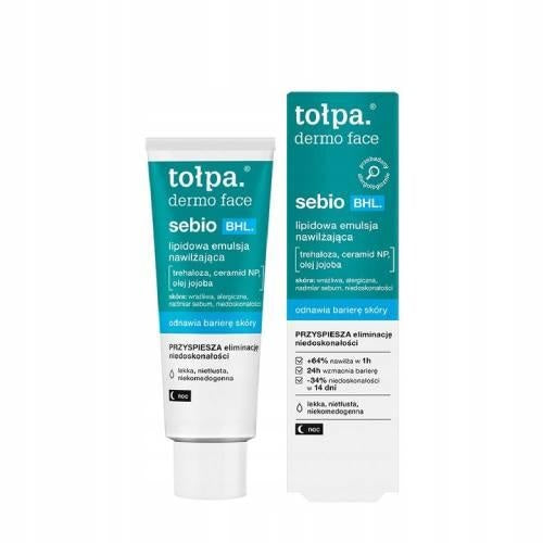 TOŁPA Dermo Face Sebio BHL Moisturizing Lipid Emulsion 40ml