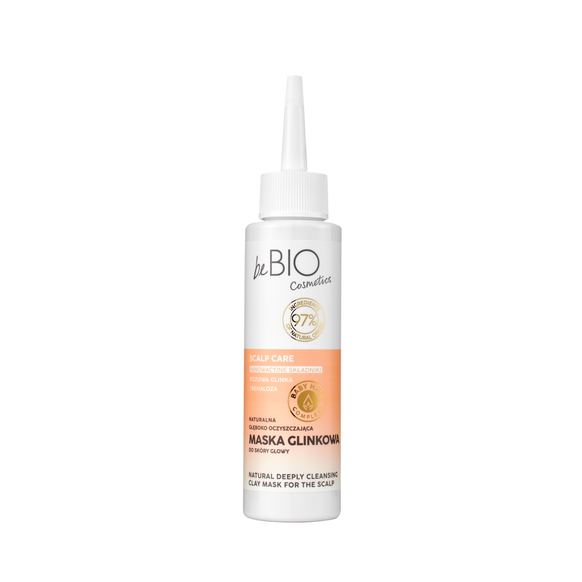Be BIO Naturalna Maska Glinkowa Scalp Care 100ml