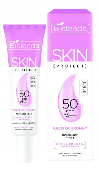 BIELENDA- SKIN PROTECT KREM OCHRONNY SPF50 NAWILZAJACO/KOJACO, 40ml
