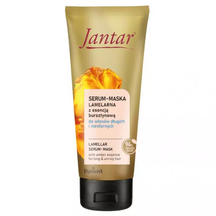 JANTAR - Serum - Maska Lamelarna do Wlosow Dlugich i Niesfornych 100 ml