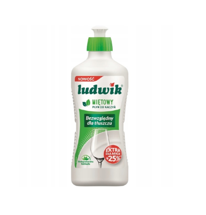 LUDWIK Płyn Do Naczyń Miętowy 450g