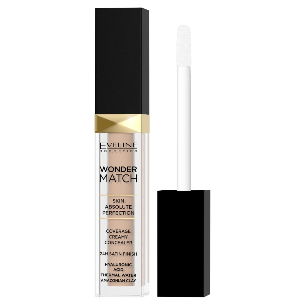 EVELINE Wonder Match Korektor W Płynie 10 Light Vanilla 7ml
