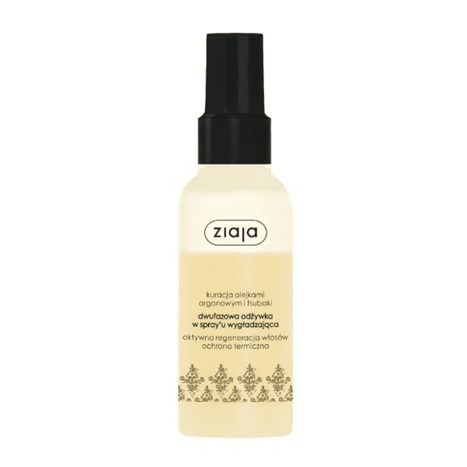 ZIAJA Arganowa Dwufazowa Odżywka Wygładzająca w Sprayu 125ml