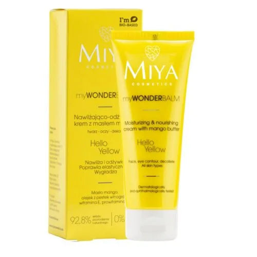 MIYA myWONDERBALM Hello Yellow Energizing Mango Cream 75ml