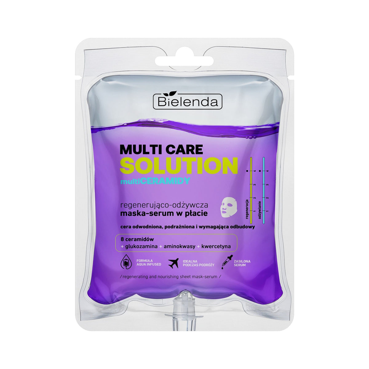 BIELENDA -MULTI CARE SOLUTION MULTICERAMIDY MASKA-SERUM , 1SZT