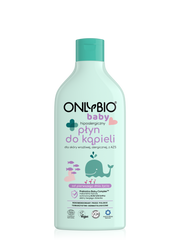 ONLYBIO Baby Hipoalergiczny Płyn Do Kąpieli Od Pierwszego Dnia Zycia 500 ml