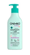 ONLYBIO Baby Delikatny Szampon i Zel do Mycia Ciała od Pierwszego Dnia Zycia 300ml