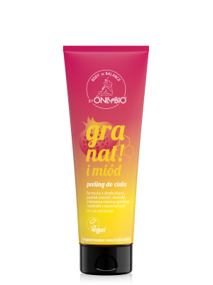Onlybio Body in Balance Limited Edition Granat i miód Peeling do ciała 200 ml