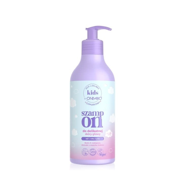 ONLYBIO Hair in Balance- Szampon Do Delikatnej Skory Glowy Dziecka 400 ml