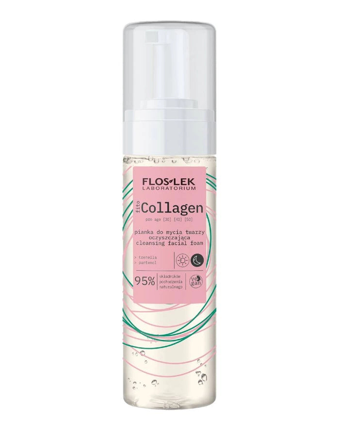 FLOSLEK FitoCollagen Cleansing Facial Foam 160ml