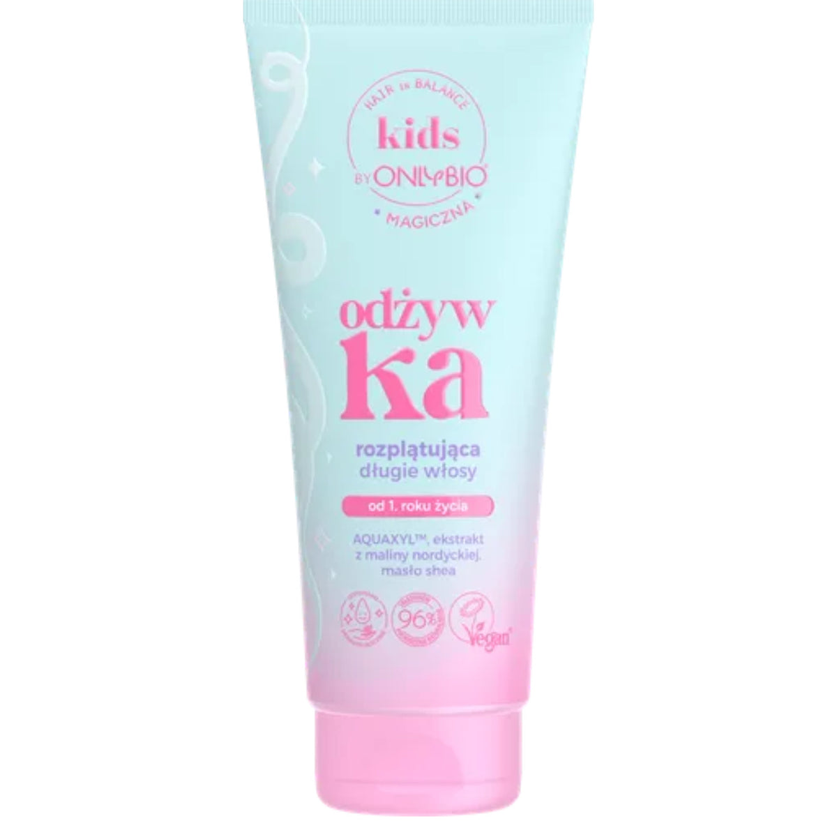 Hair in Balance Kids by ONLYBIO Magiczna Odżywka Rozplątująca Długie Włosy 200 ml