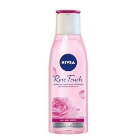 NIVEA Rose Touch Nawilżający Tonik Do Twarzy Z Wodą Różaną 200ml