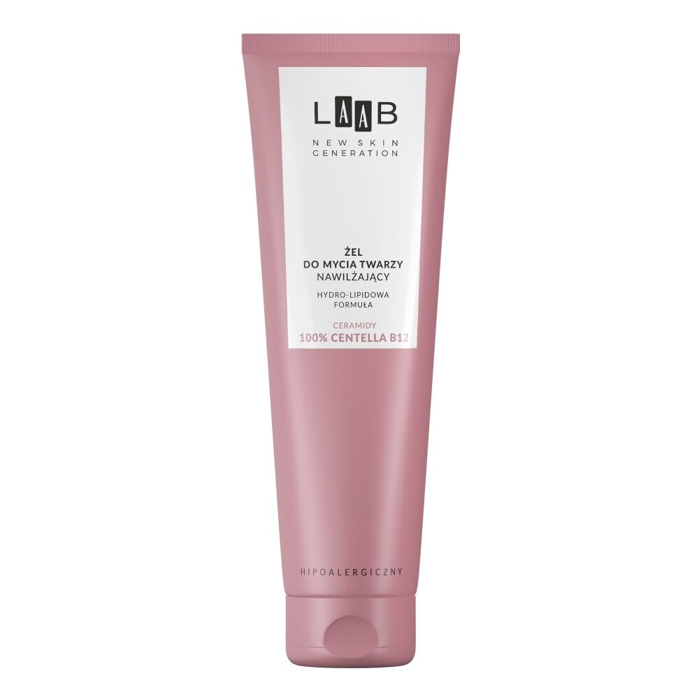 AA-LAAB -Zel do Mycia Twarzy Nawilzajacy ,Ceramidy , 100%Centella , B12, 150ml