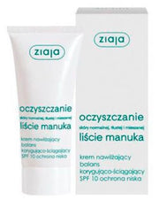 Liście Manuka Cleansing Balance Moisturizer SPF 10 50 ml
