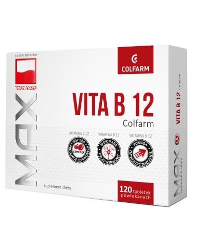 COLFARM Witamina B 12 120 tabletek