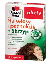 Hair and Nails + Horsetail 30 Capsules