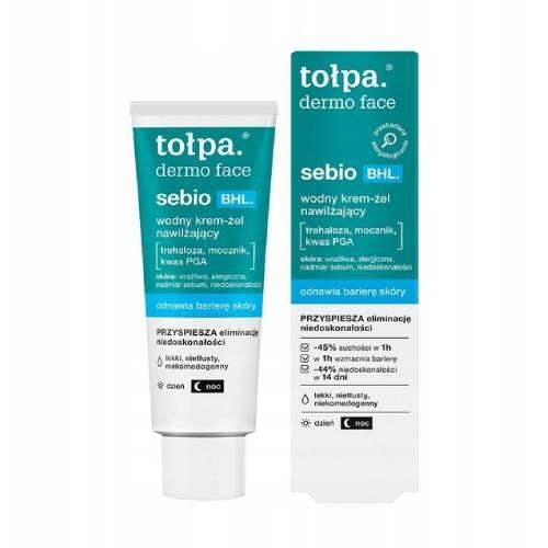 TOŁPA Dermo Face Sebio BHL Moisturizing Water Gel-Cream 40ml