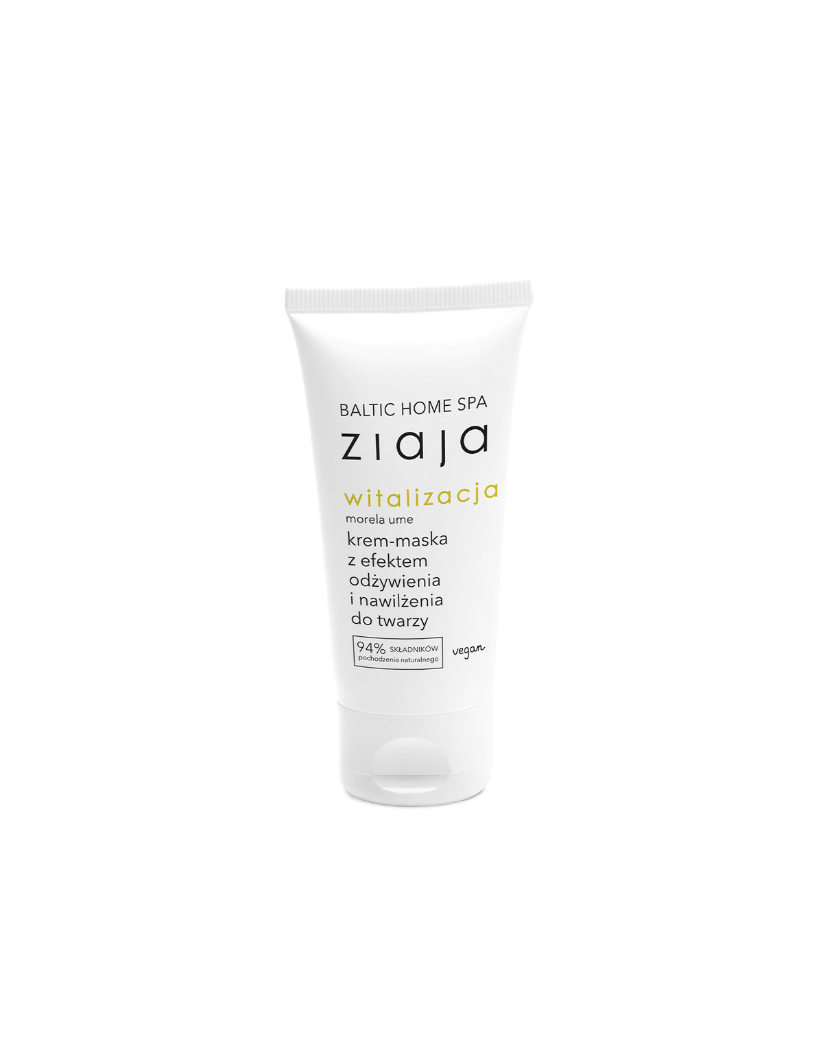 ZIAJA Baltic Home Spa Witalizacja Krem Maska Do Twarzy Na Noc 50ml